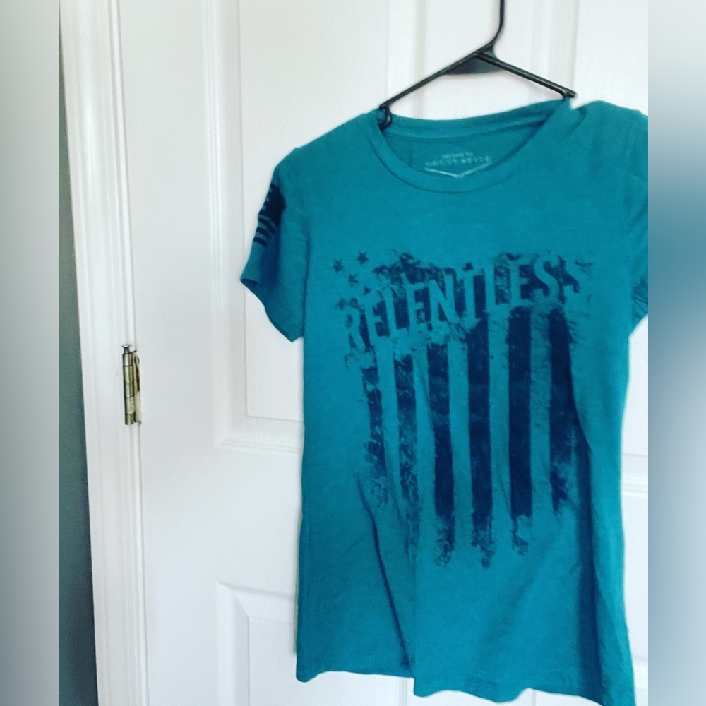 Blue t-shirt